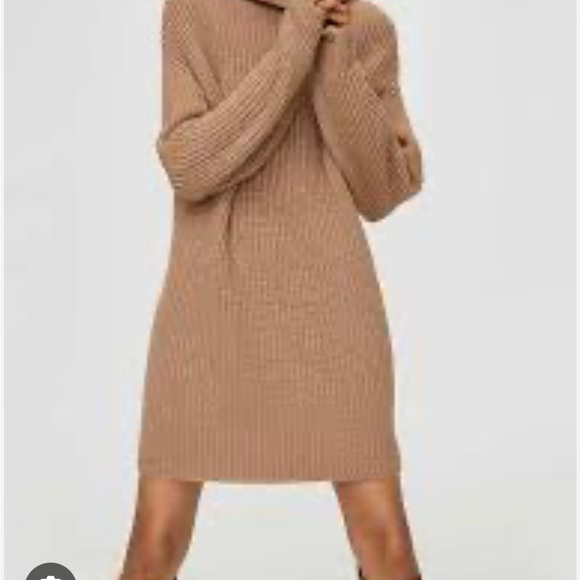 Aritzia Wilfred Montpellier sweater dress - Picture 2 of 7